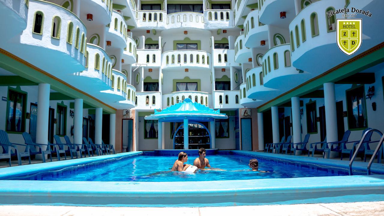 Hotel Zicatela Dorada プエルト・エスコンディード エクステリア 写真