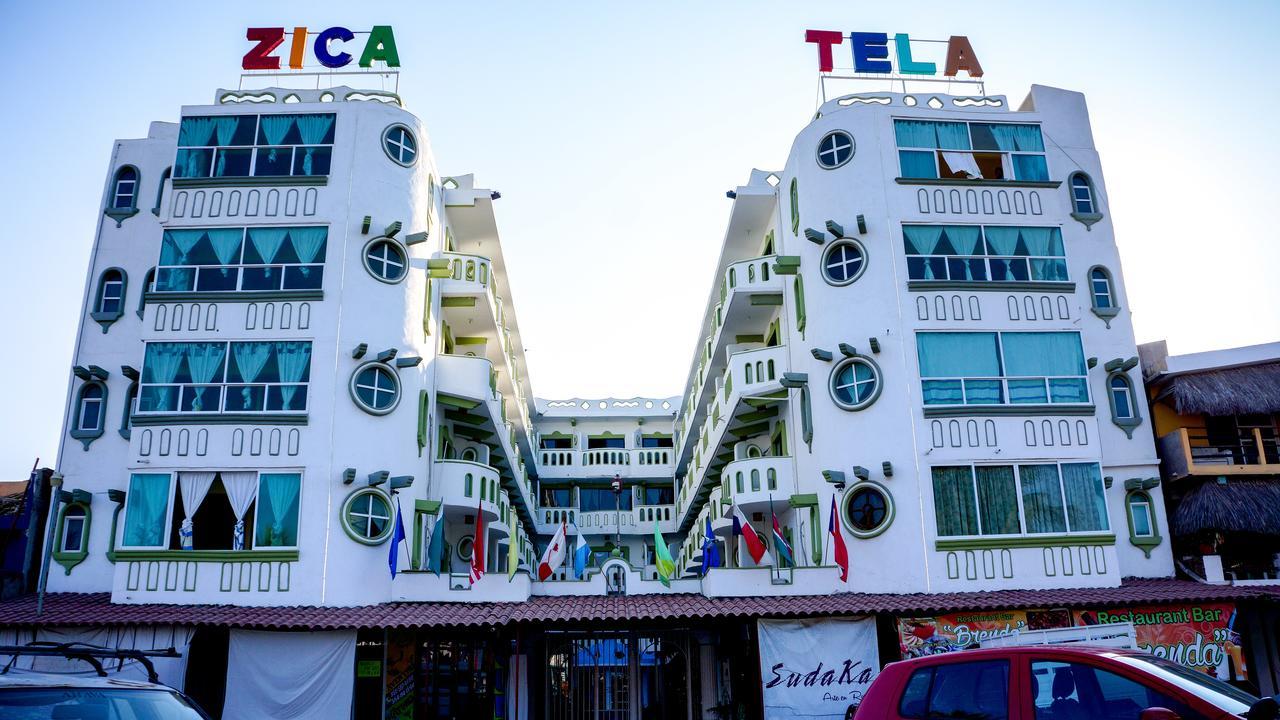 Hotel Zicatela Dorada プエルト・エスコンディード エクステリア 写真
