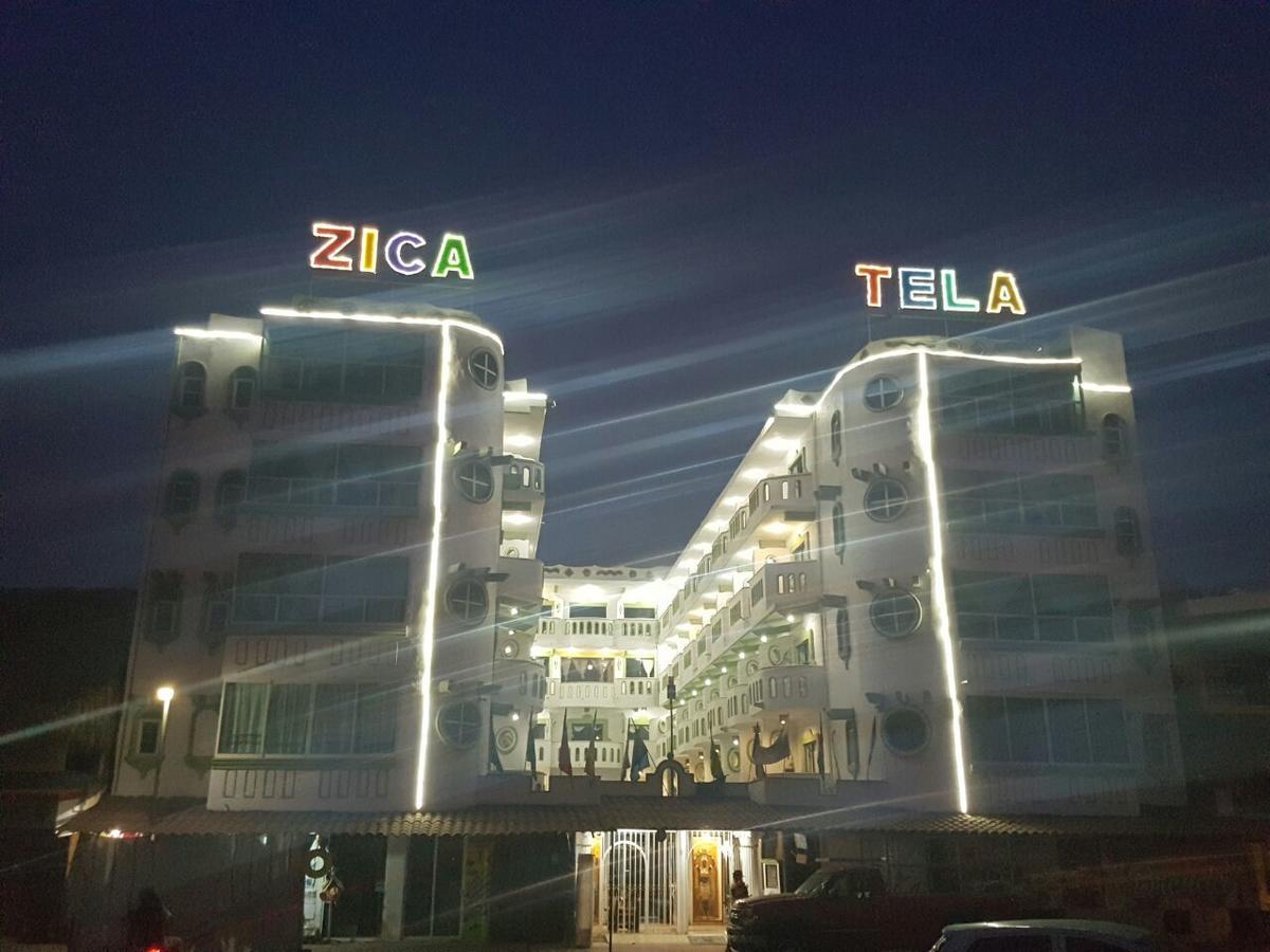 Hotel Zicatela Dorada プエルト・エスコンディード エクステリア 写真